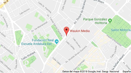 Mapa Localización de Waukin Media